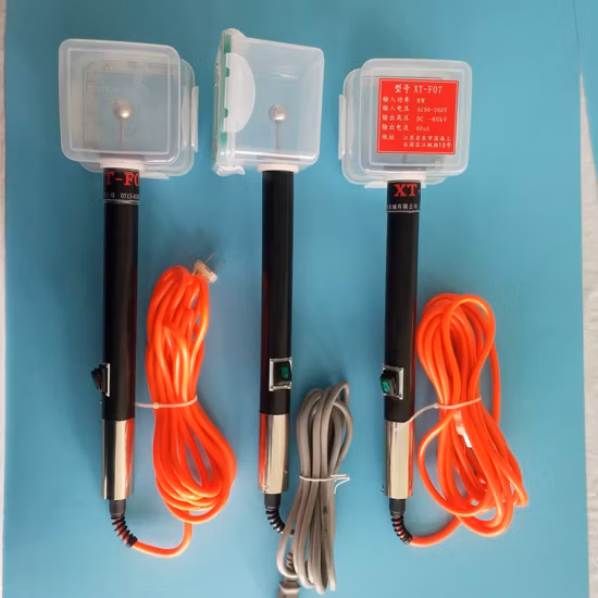 Máquina de flocado de polvo portátil para el hogar/máquina de flocado de polvo electrostático desmontable